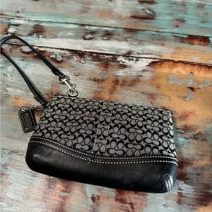 Coach small wristlet